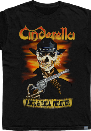 Made In USA Rock and Roll Forever Cinderella T-Shirt