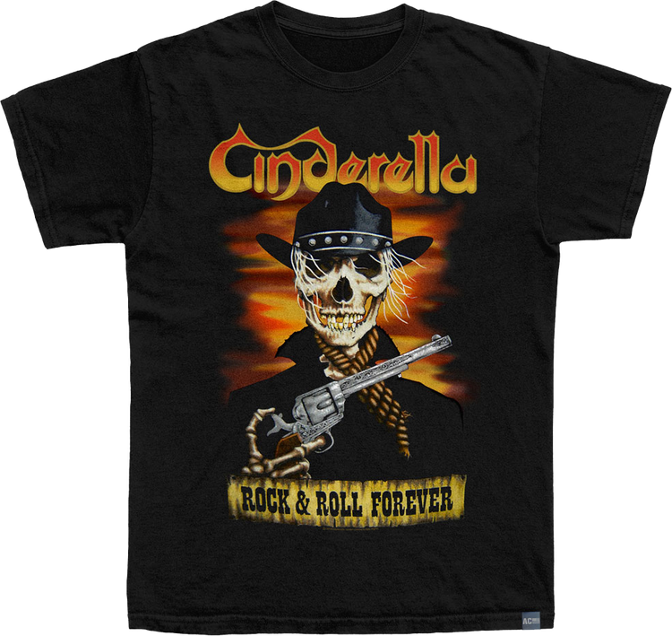 Made In USA Rock and Roll Forever Cinderella T-Shirt