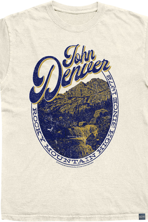 Made In USA Rocky Mountain High John Denver T-Shirt
