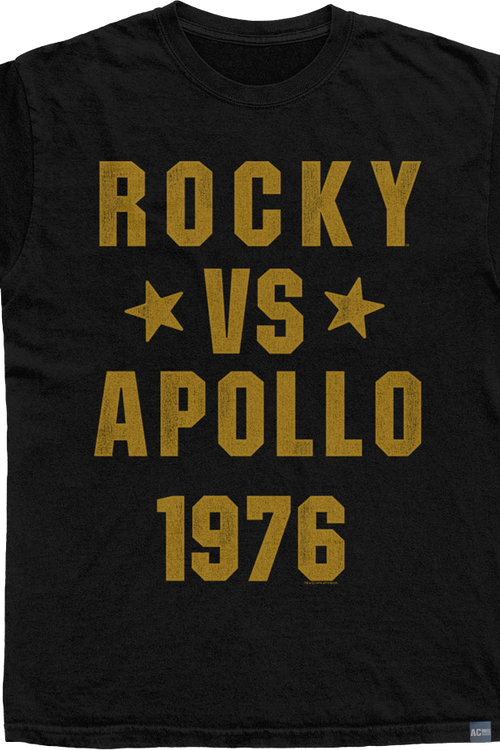 Made In USA Rocky vs Apollo 1976 Rocky T-Shirt