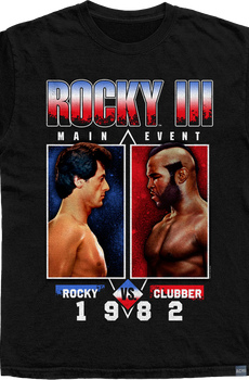 Made In USA Rocky vs. Clubber Rocky III T-Shirt