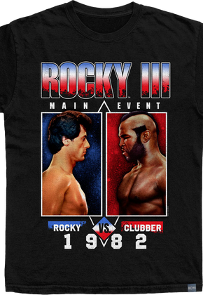 Made In USA Rocky vs. Clubber Rocky III T-Shirt
