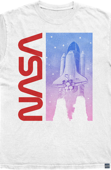Made In USA Shuttle In Flight NASA T-Shirt