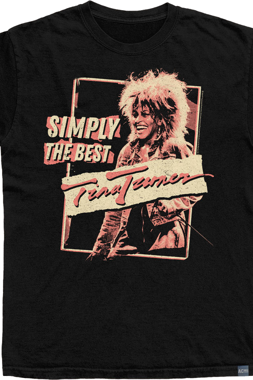 Made In USA Simply The Best Tina Turner T-Shirt