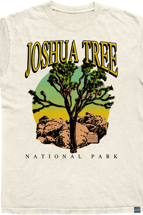 Made In USA Sky Background Joshua Tree NPCA T-Shirt