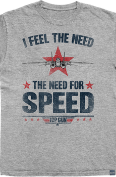 Made In USA The Need For Speed Top Gun T-Shirt