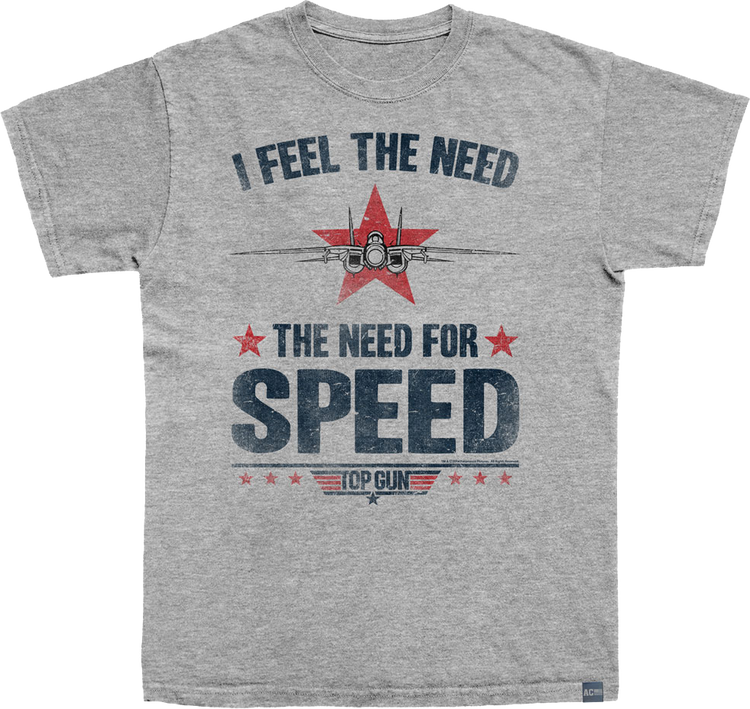 Made In USA The Need For Speed Top Gun T-Shirt