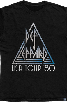 Made In USA Tour '80 Def Leppard T-Shirt