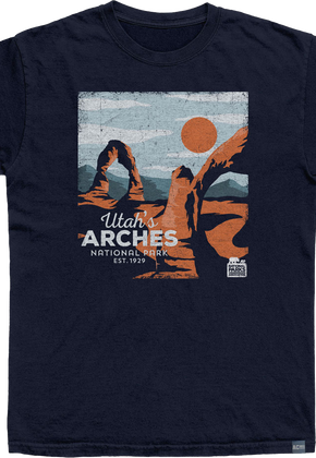 Made In USA Utah Arches NPCA T-Shirt