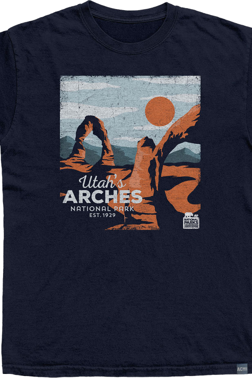 Made In USA Utah Arches NPCA T-Shirt