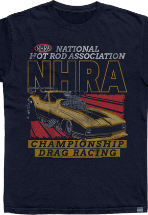 Made In USA Vintage Championship Drag Racing NHRA T-Shirt