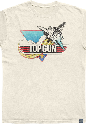 Made In USA Vintage Fade Top Gun T-Shirt