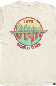 Made In USA World Tour 1978 Styx T-Shirt