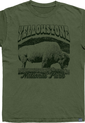 Made In USA Yellowstone Bison NPCA T-Shirt