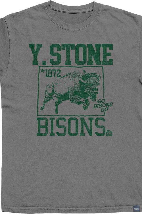 Made In USA Yellowstone Varsity NPCA T-Shirt