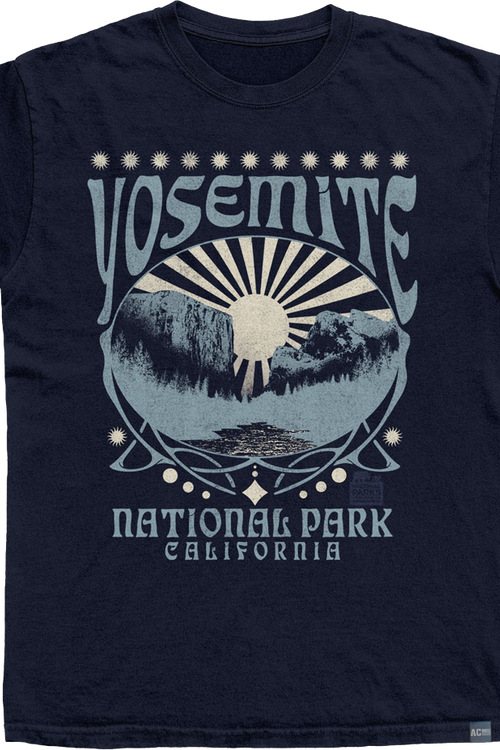 Made In USA Yosemite Decorative Oval Duo Color NPCA T-Shirt