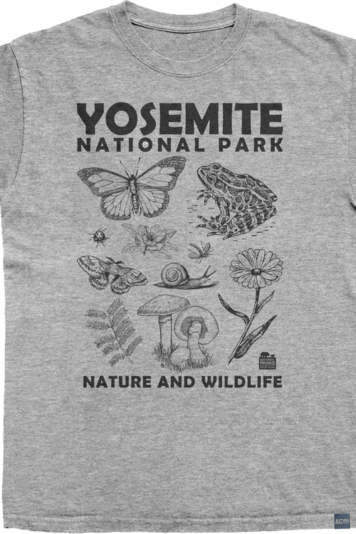 Made In USA Yosemite Nature And Wildlife NPCA T-Shirt