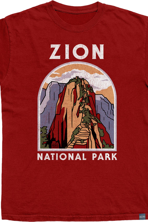 Made In USA Zion Angels Landing NPCA T-Shirt
