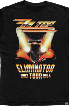 Made In USA ZZ Top Eliminator Tour T-Shirt