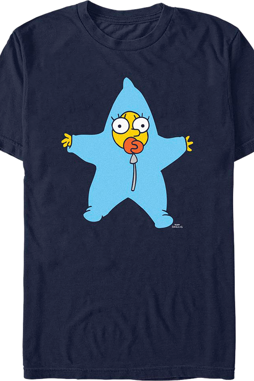 Maggie Snow Suit Simpsons T-Shirt