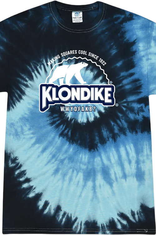 Making Squares Cool Since 1922 Tie Dye Klondike T-Shirt