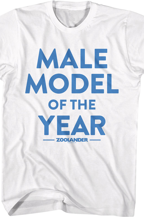 Male Model Of The Year Zoolander T-Shirt