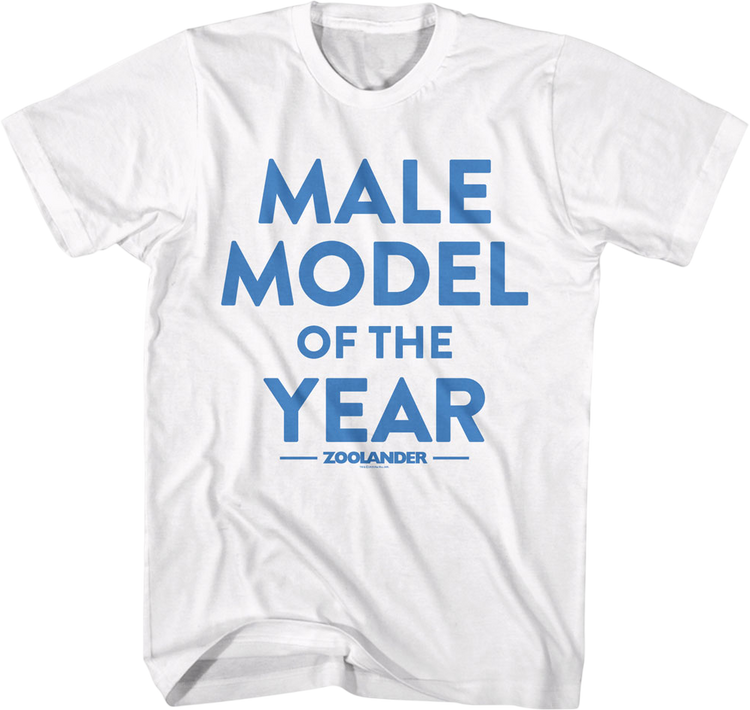 Male Model Of The Year Zoolander T-Shirt