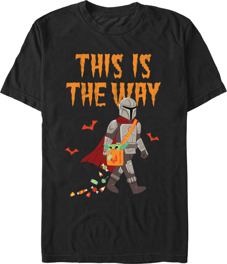 Mandalorian This Is The Way Halloween Star Wars T-Shirt