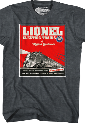 Magne-Traction Lionel Trains T-Shirt