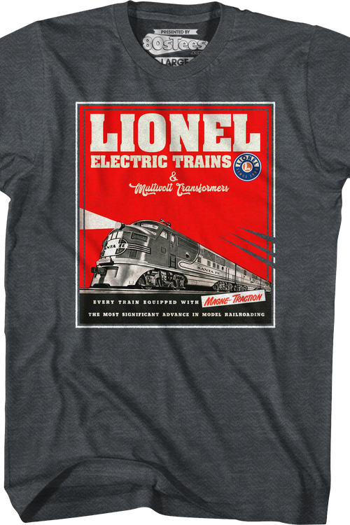 Magne-Traction Lionel Trains T-Shirt