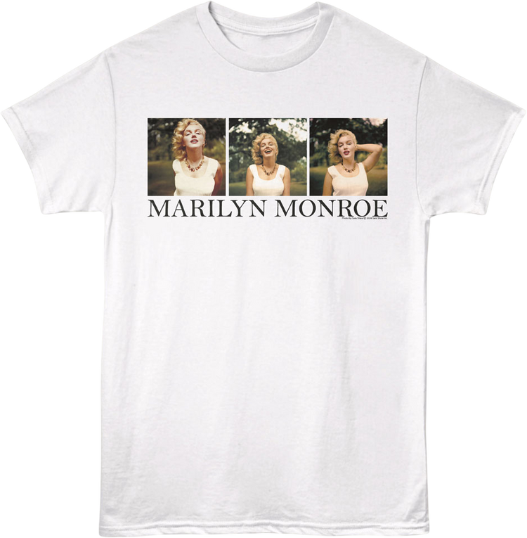 Outdoor Photo Shoot Marilyn Monroe T-Shirt