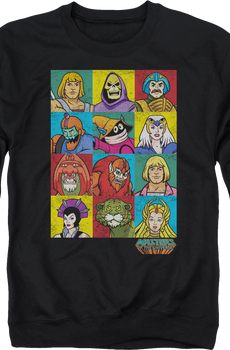 Masters Of The Universe Characters Sweatshirt