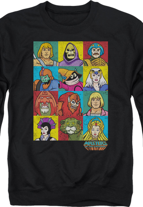 Masters Of The Universe Characters Sweatshirt