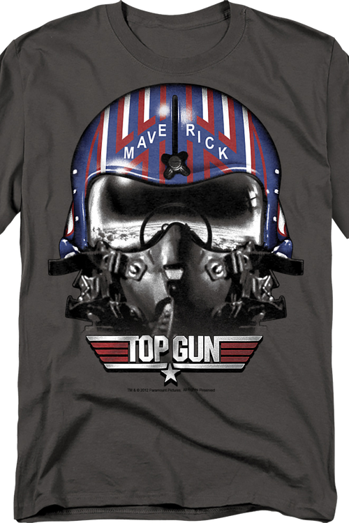 Maverick Helmet Top Gun T-Shirt
