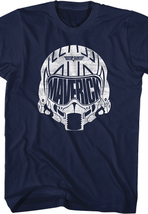 Maverick's Flight Helmet Top Gun T-Shirt