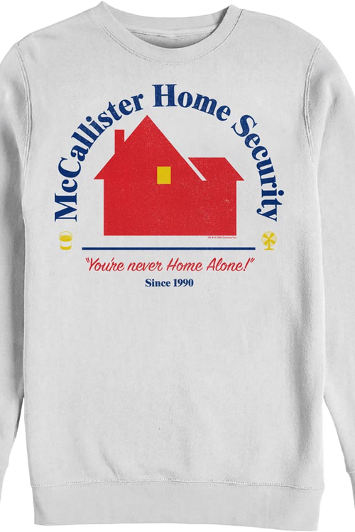 McCallister Home Security Home Alone Sweatshirt
