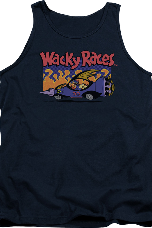 Mean Machine Wacky Races Tank Top