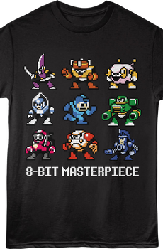 8-Bit Masterpiece Mega Man T-Shirt