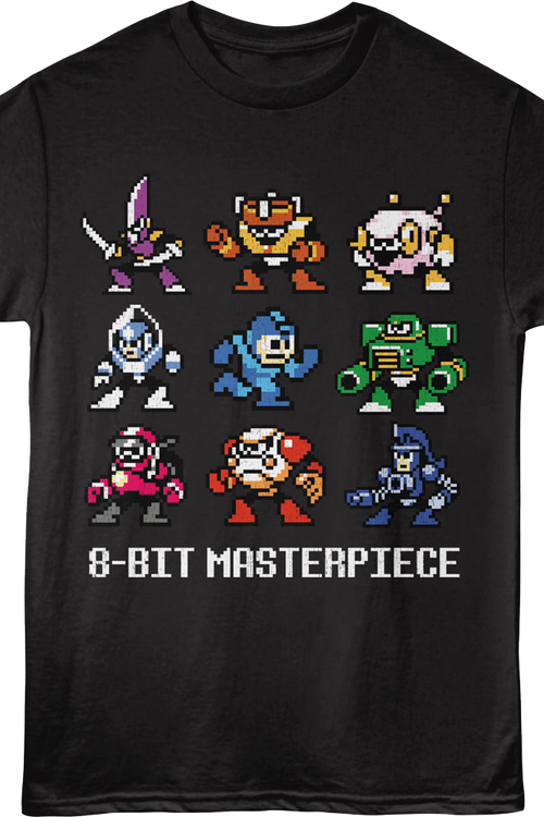 8-Bit Masterpiece Mega Man T-Shirt