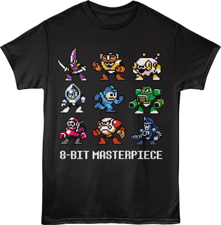 8-Bit Masterpiece Mega Man T-Shirt