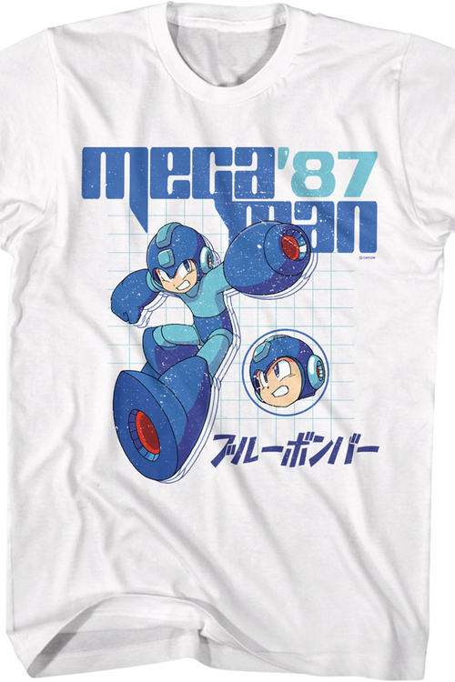 '87 Graph Photos Mega Man T-Shirt