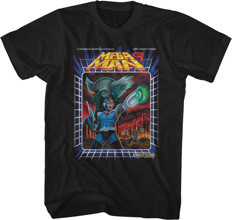 Retro Mega Man 9 T-Shirt