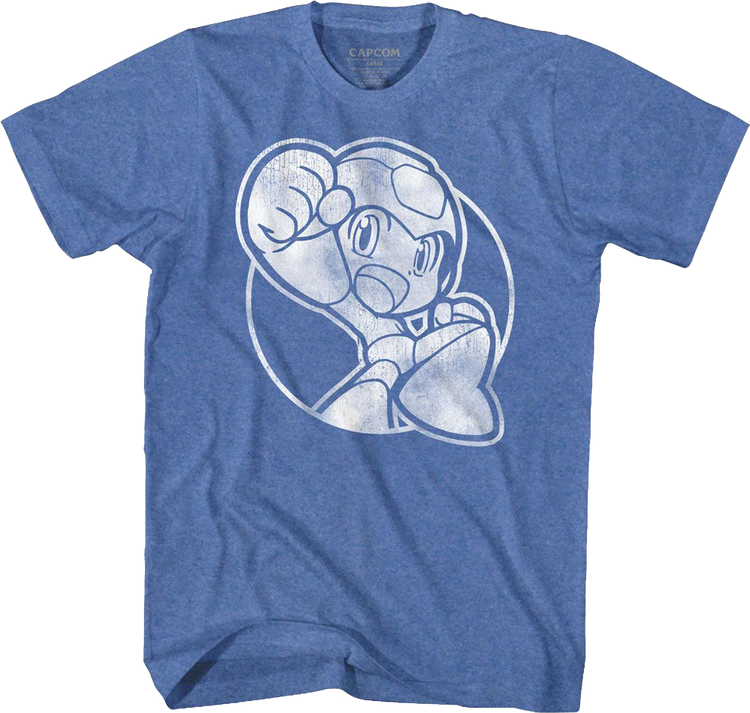 Fist Pump Mega Man T-Shirt
