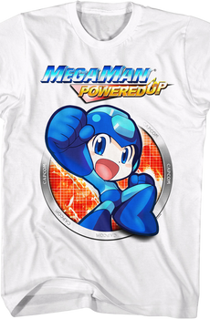 Powered Up Mega Man T-Shirt