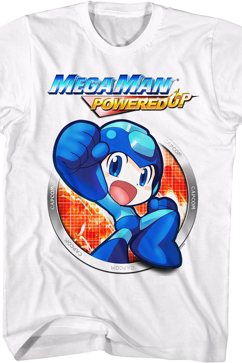 Powered Up Mega Man T-Shirt