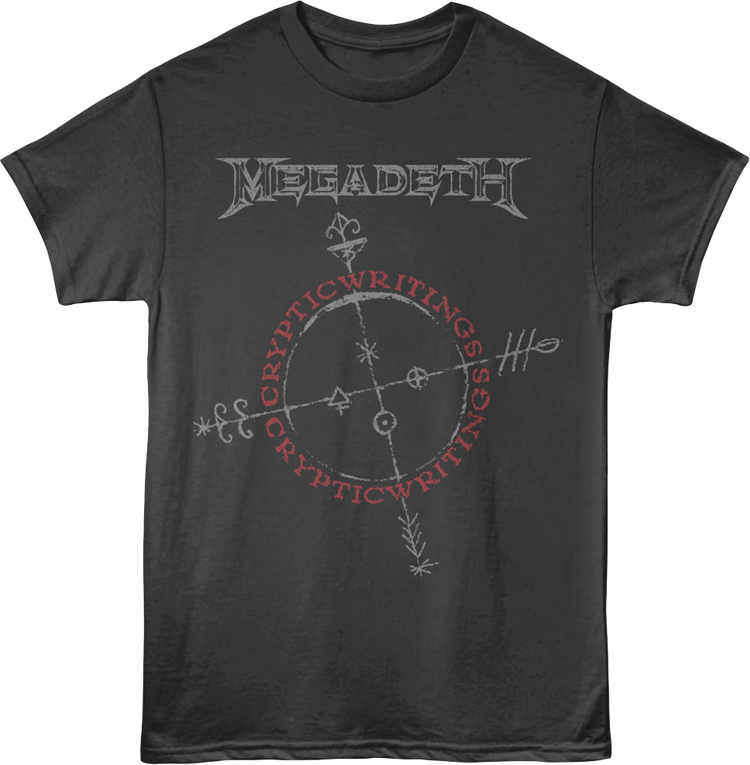 Cryptic Writings Megadeth T-Shirt