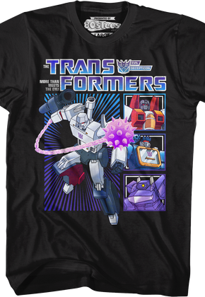 Megatron and the Decepticons Transformers T-Shirt