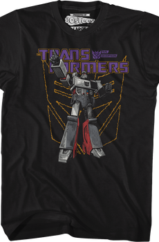 Megatron Battle Pose Transformers T-Shirt