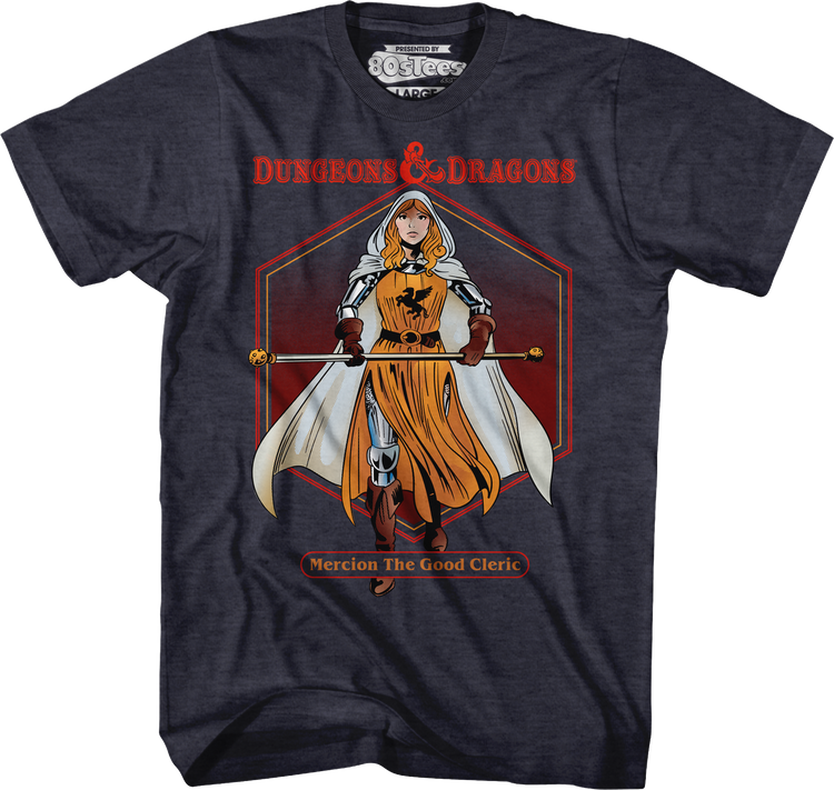 Mercion The Good Cleric Dungeons & Dragons T-Shirt