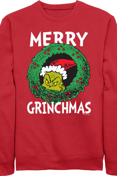 Merry Grinchmas Dr. Seuss Sweatshirt